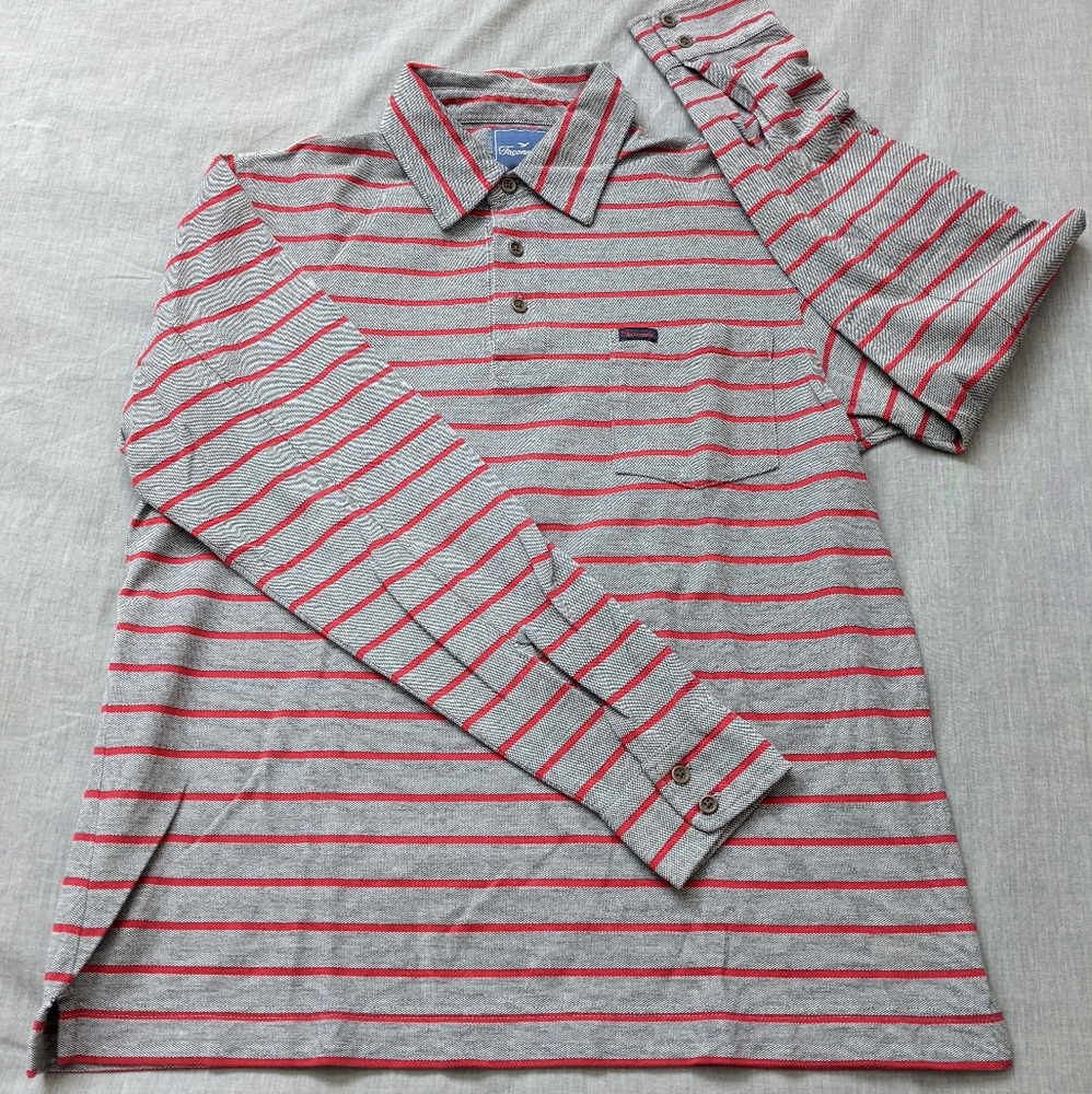 Faconnable long-sleeve polo